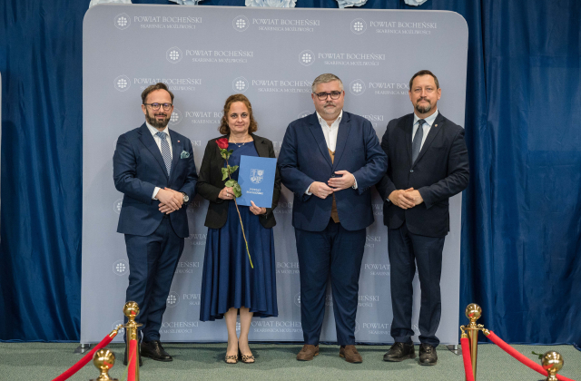 Starosta Bocheński nagrodził uczniów i nauczycieli