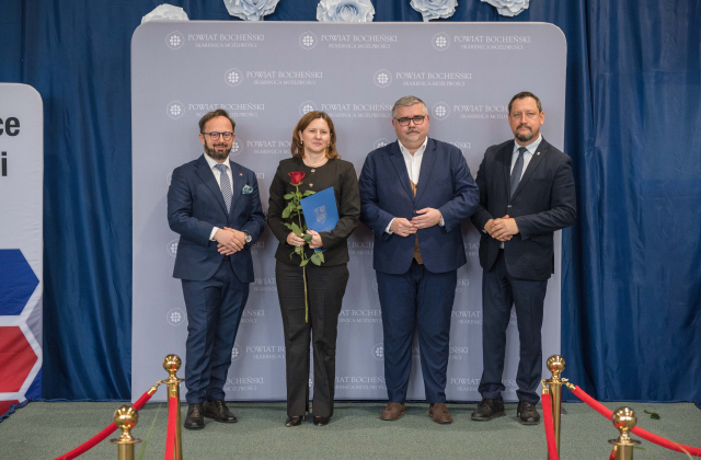 Starosta Bocheński nagrodził uczniów i nauczycieli