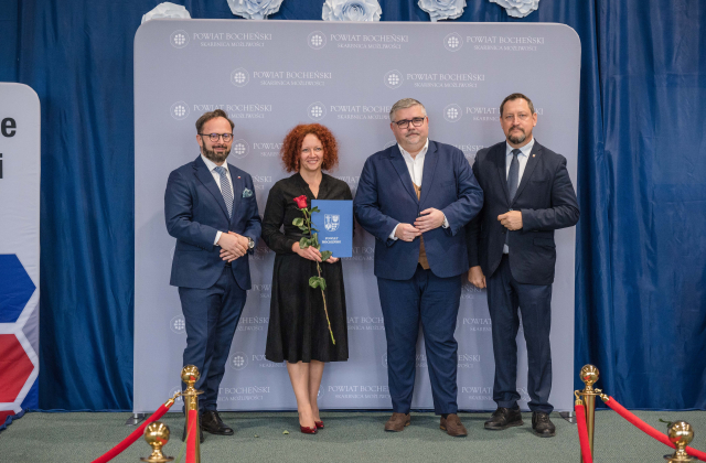 Starosta Bocheński nagrodził uczniów i nauczycieli
