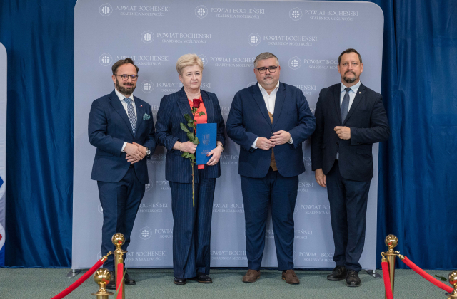 Starosta Bocheński nagrodził uczniów i nauczycieli
