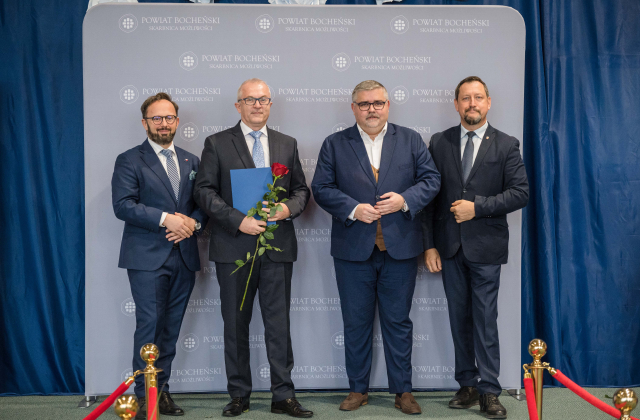 Starosta Bocheński nagrodził uczniów i nauczycieli