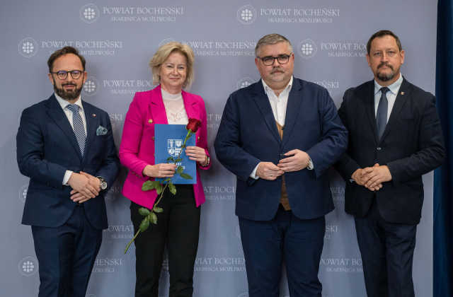 Starosta Bocheński nagrodził uczniów i nauczycieli