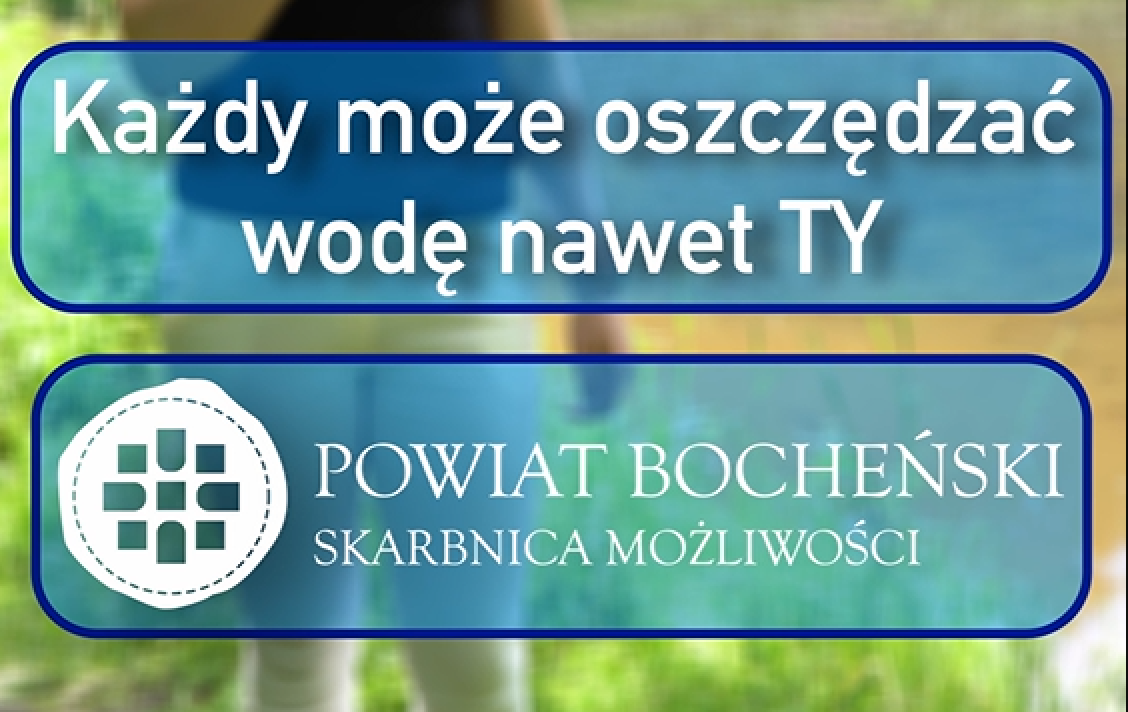 Każdy może oszczędzać wodę, nawet Ty!