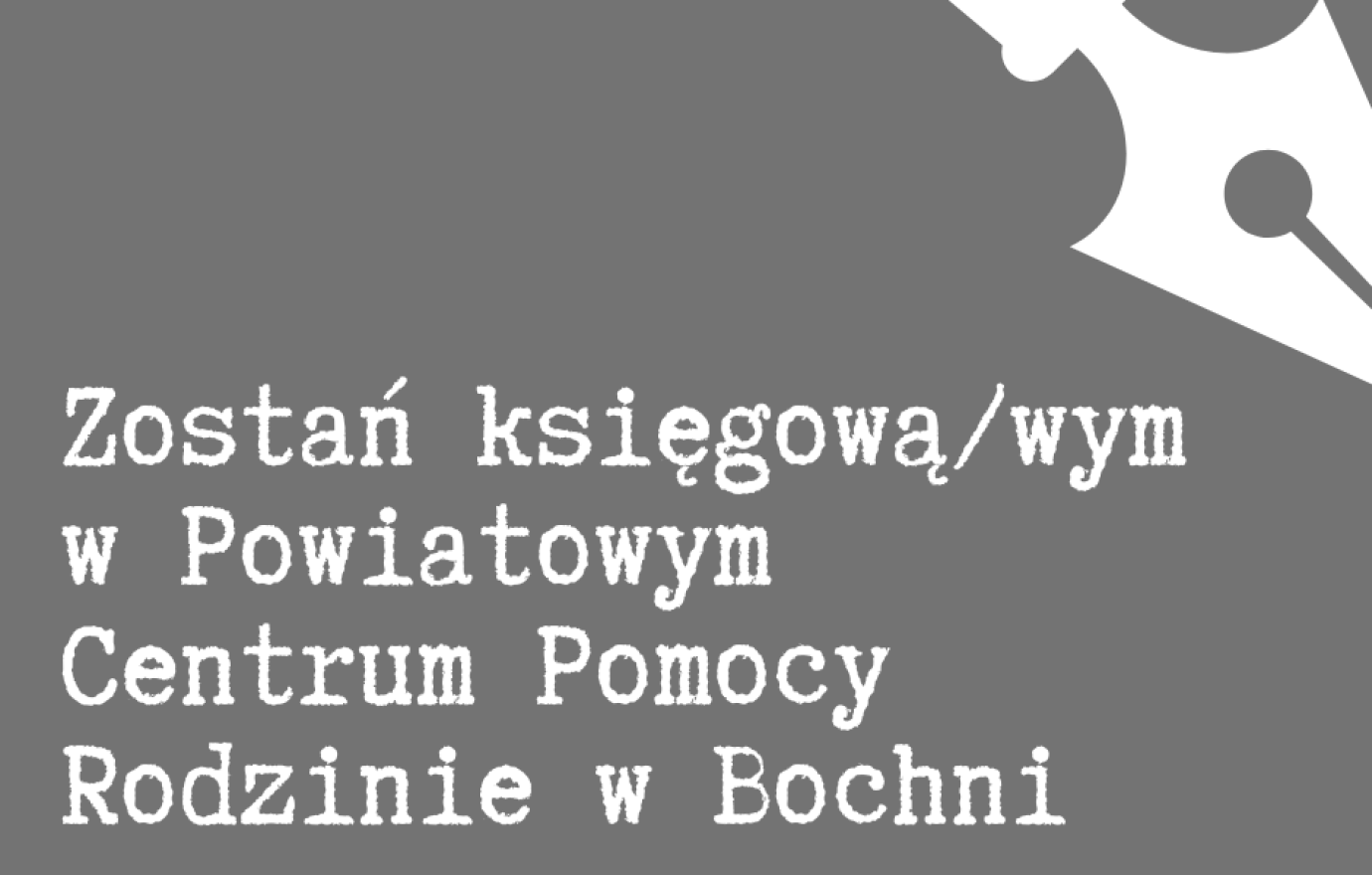 Powiatowe Centrum Pomocy Rodzinie w Bochni szuka księgowej/go