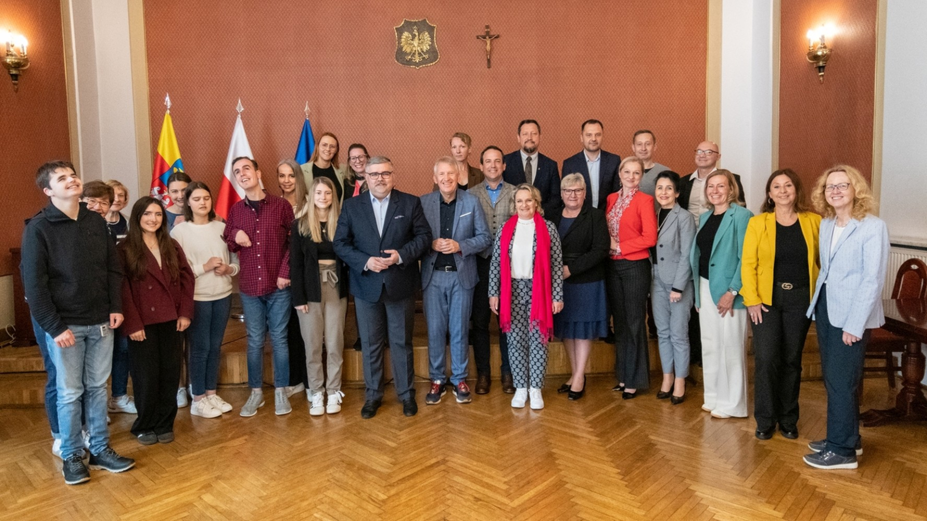 Delegacja z Saarlouis odwiedziła Bocheńszczyznę