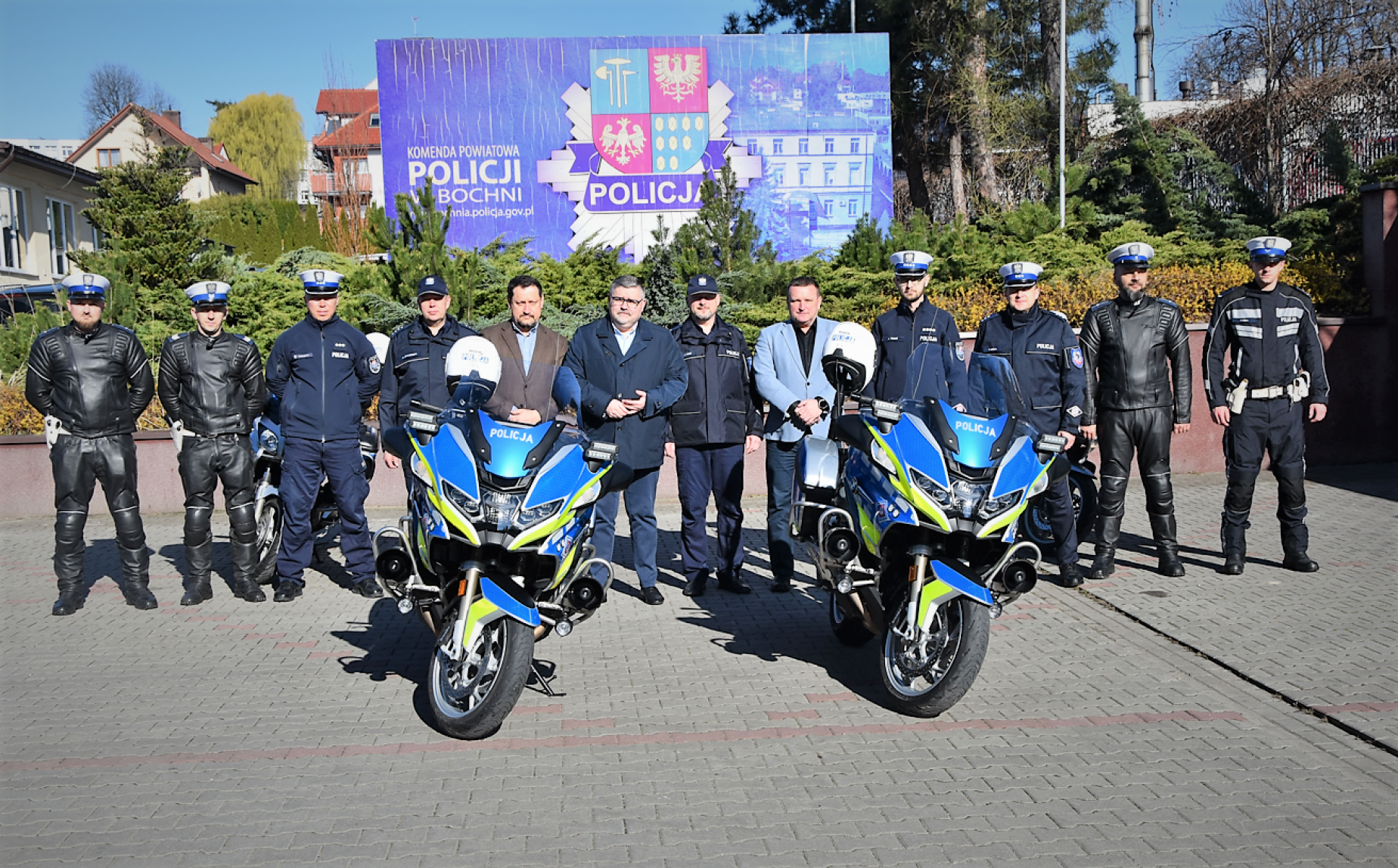 Jednoślady w KPP Bochnia