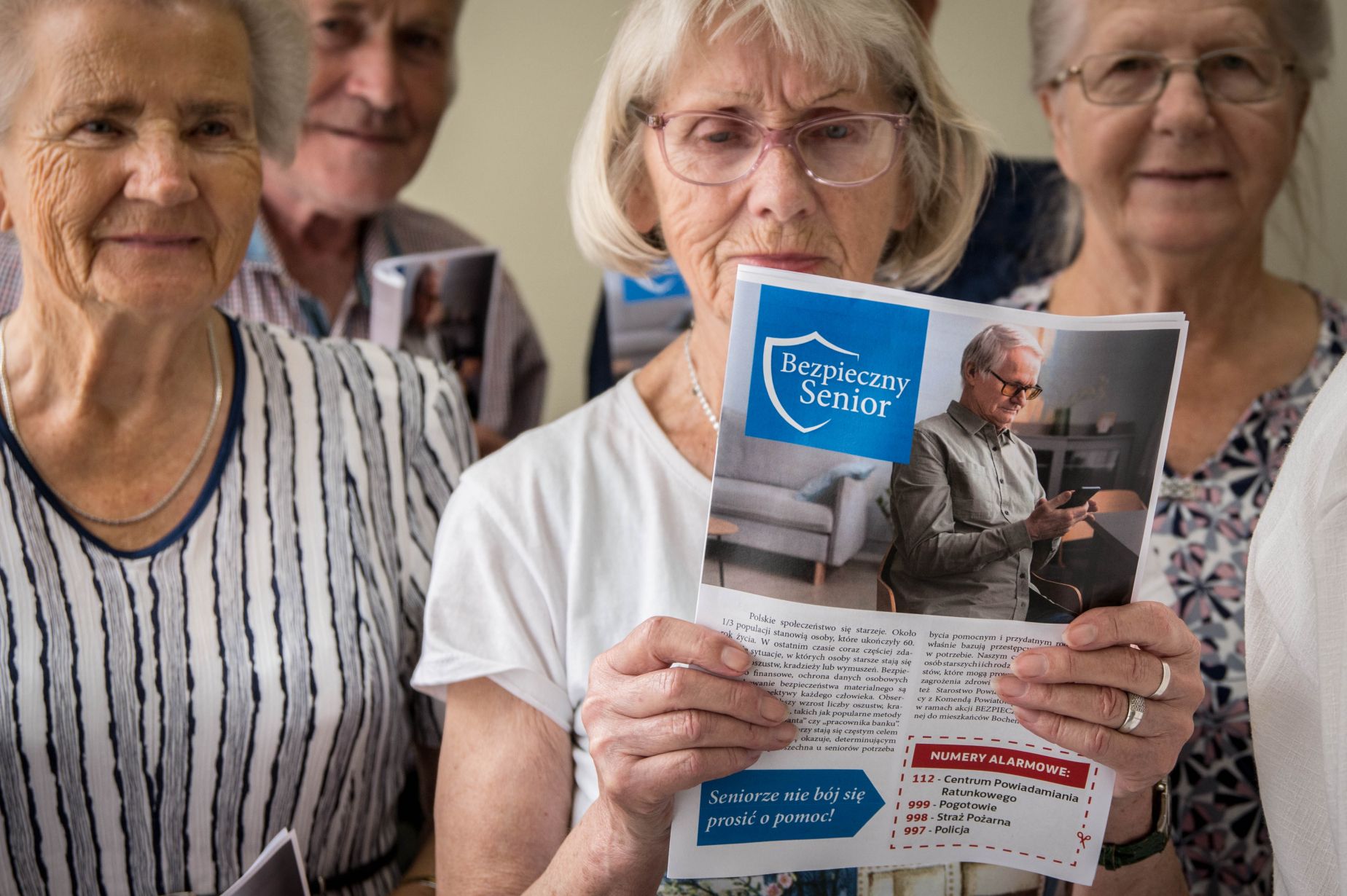 Spotkanie profilaktyczne z bocheńskim seniorami