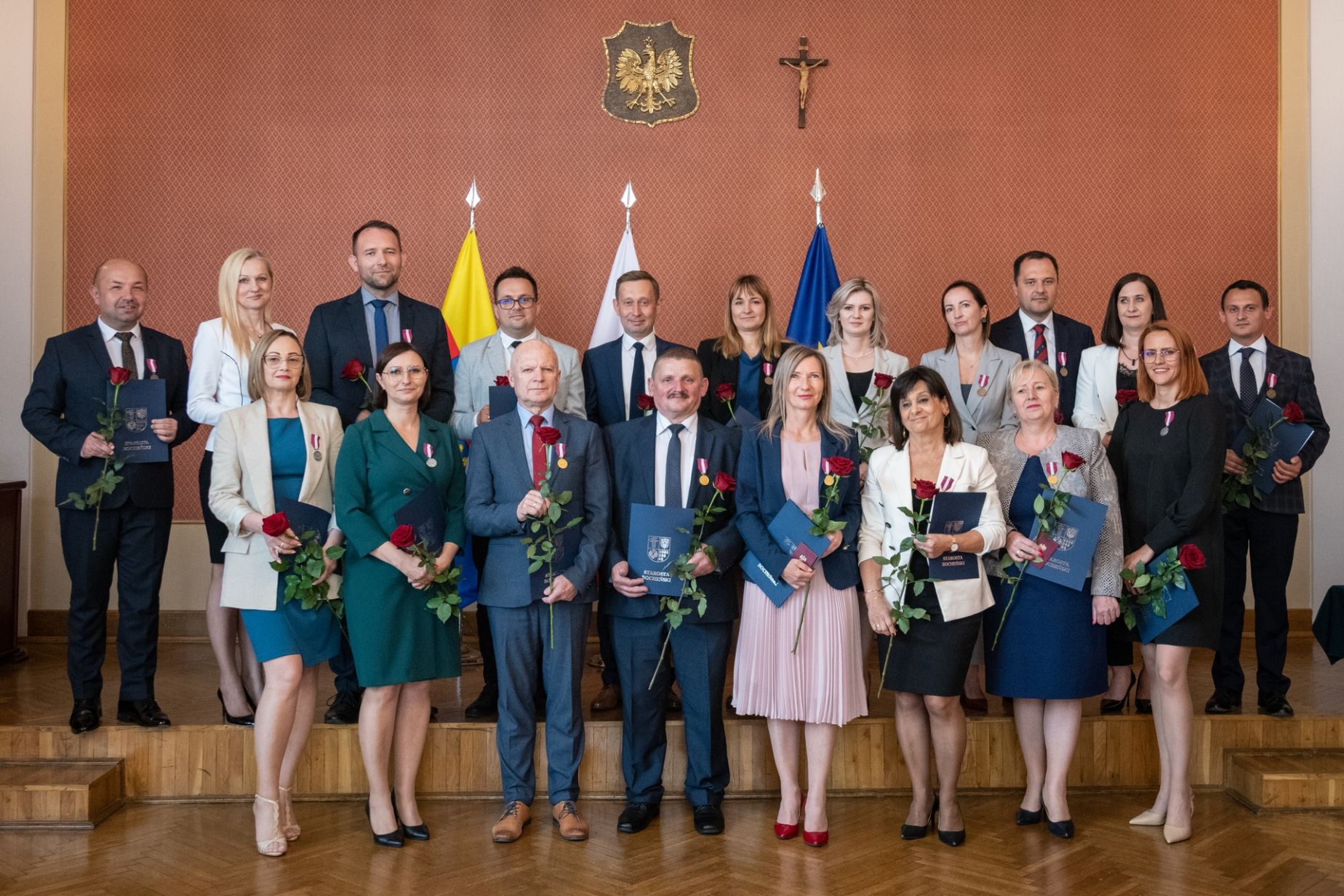 Pracownicy powiatu odznaczeni za Długoletnią Służbę