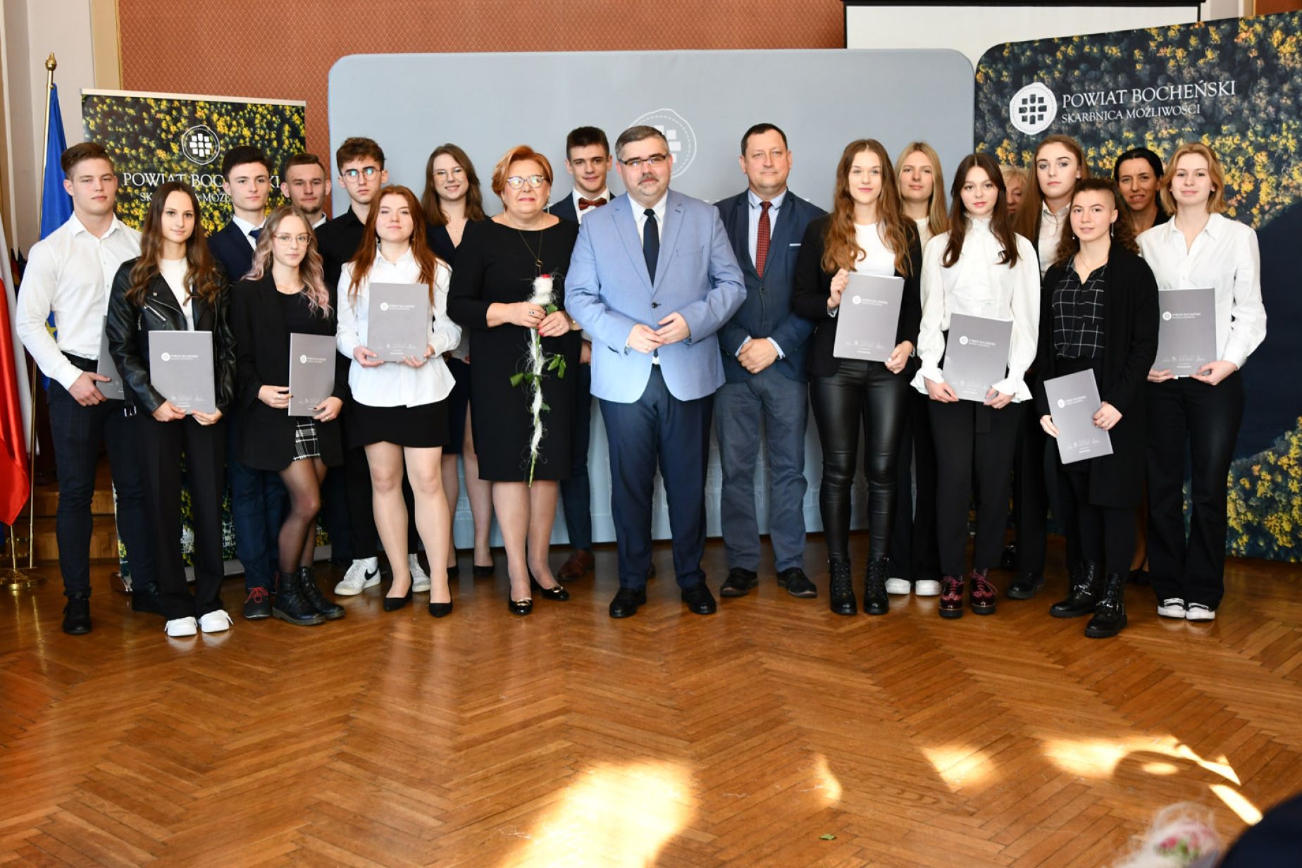 Wręczono stypendia Starosty Bocheńskiego