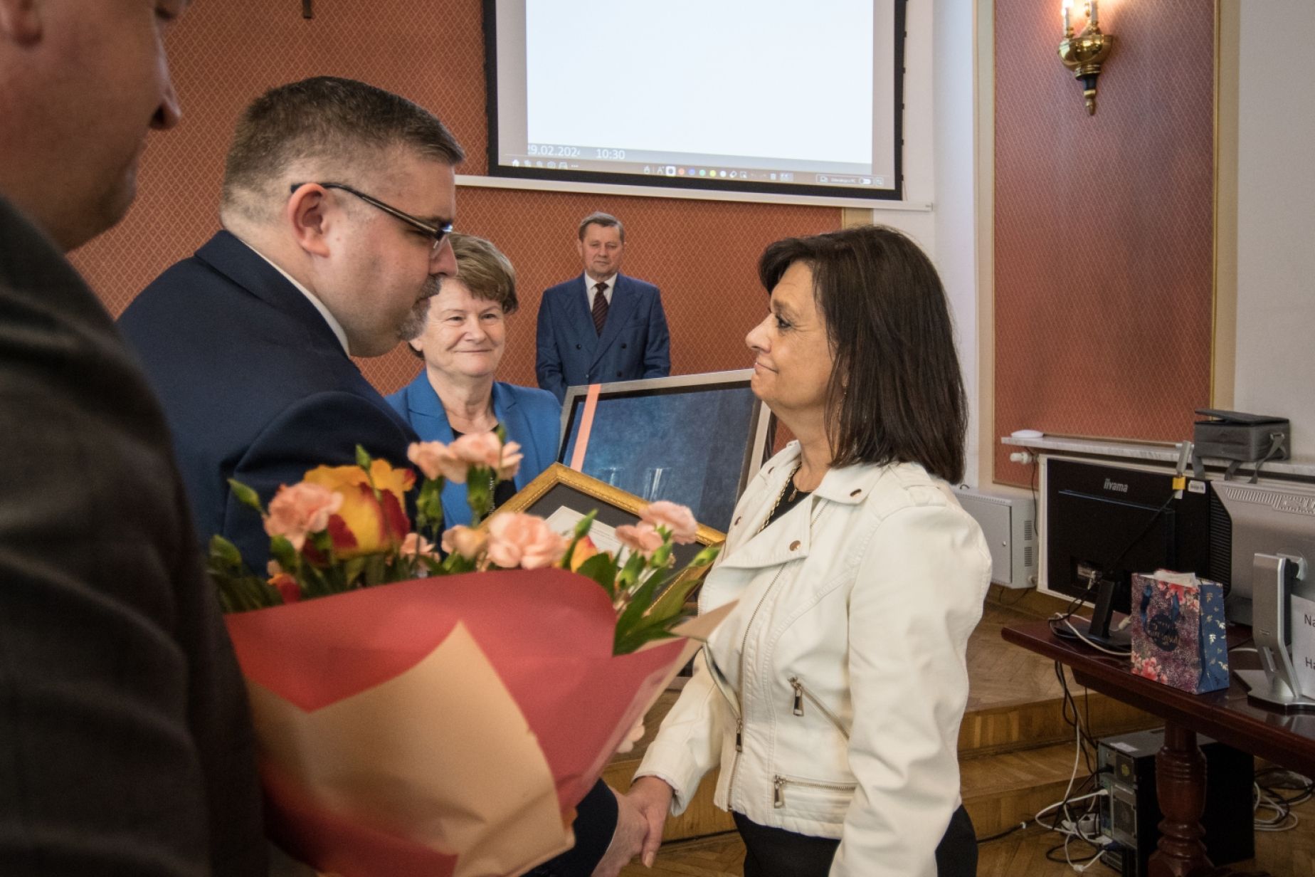 Pożegnanie dyrektor PCPR w Bochni