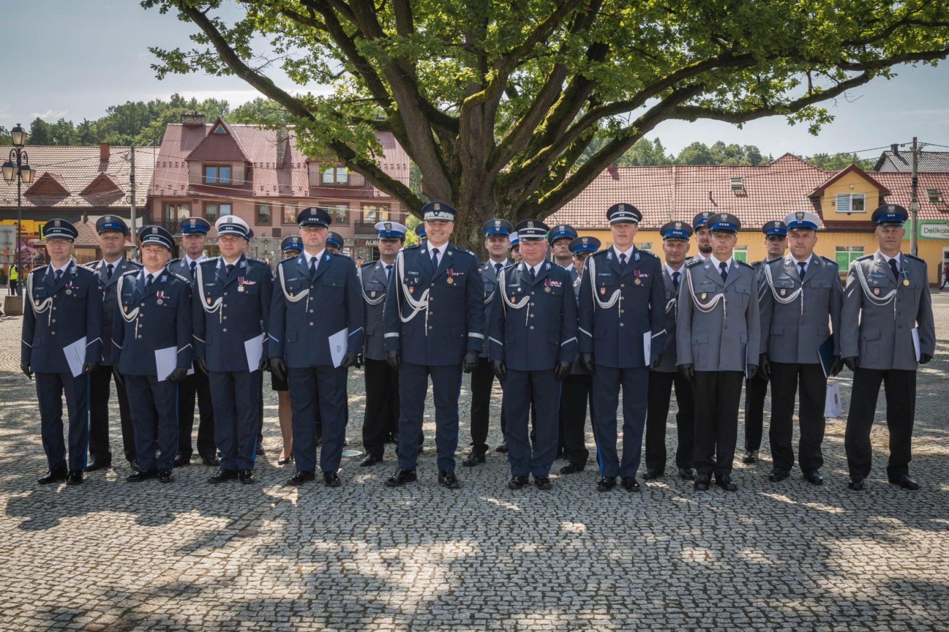Powiatowe Obchody Święta Policji w Łapanowie