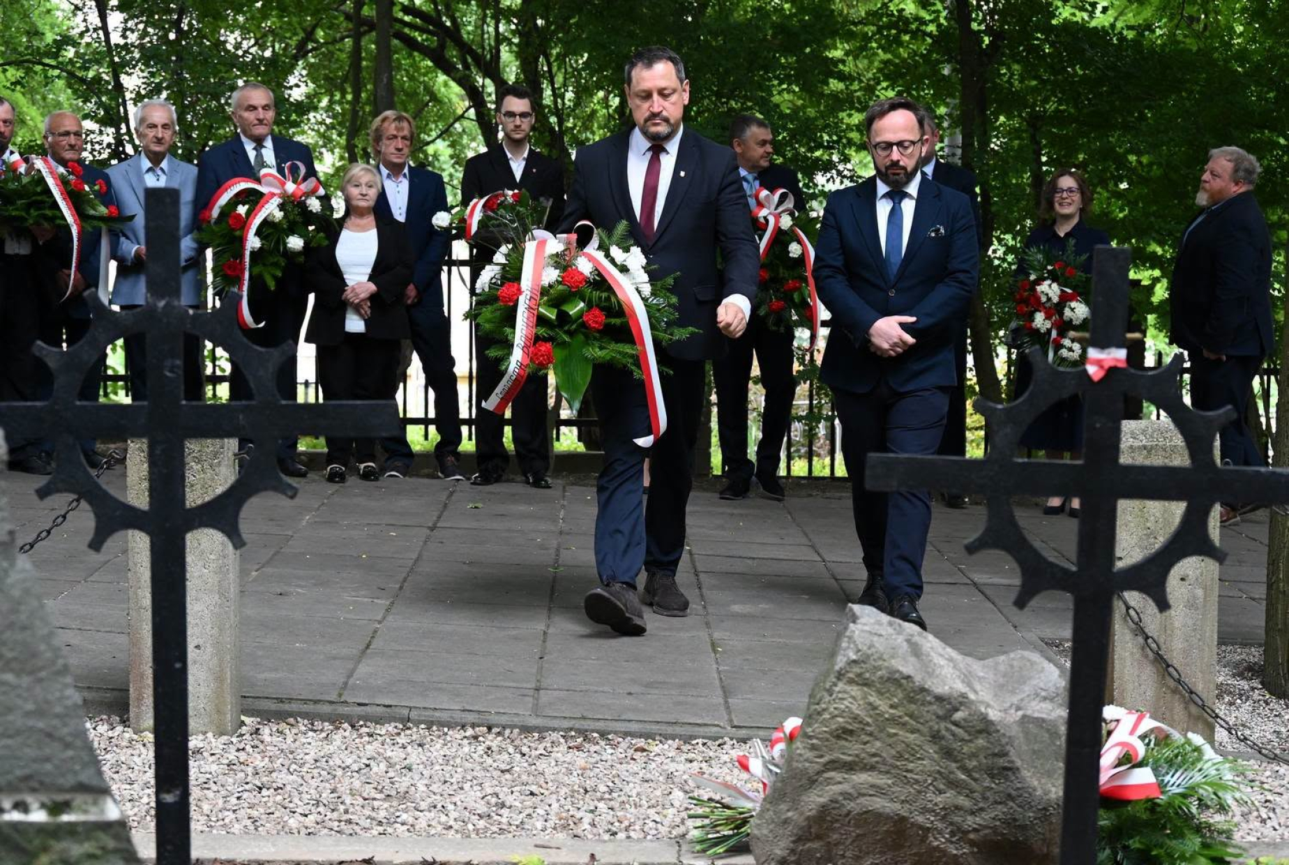 Władze powiatu uczestniczyły w obchodach Narodowego Dnia Pamięci Polaków