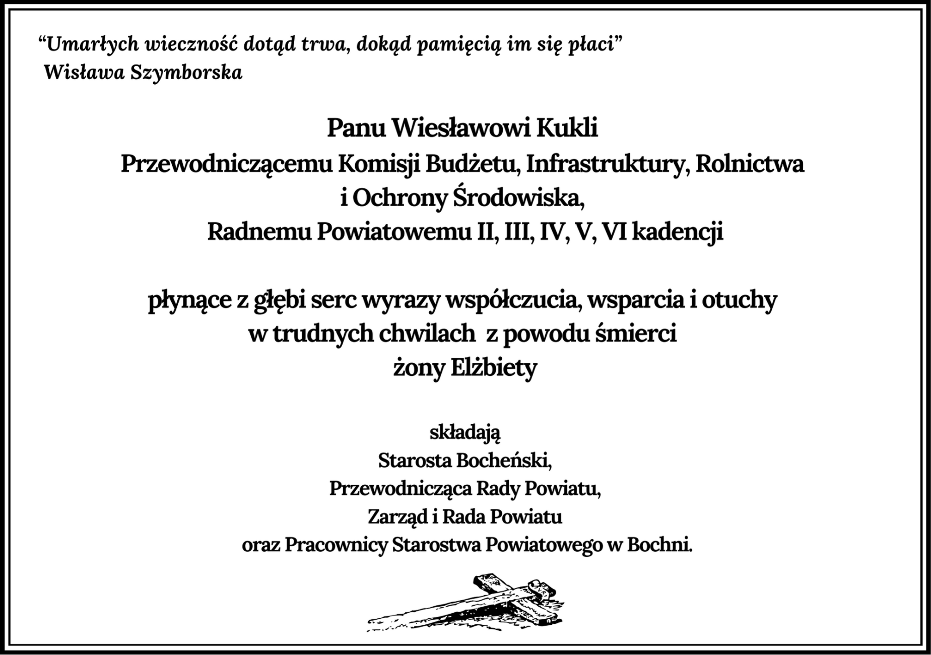 Kondolencje