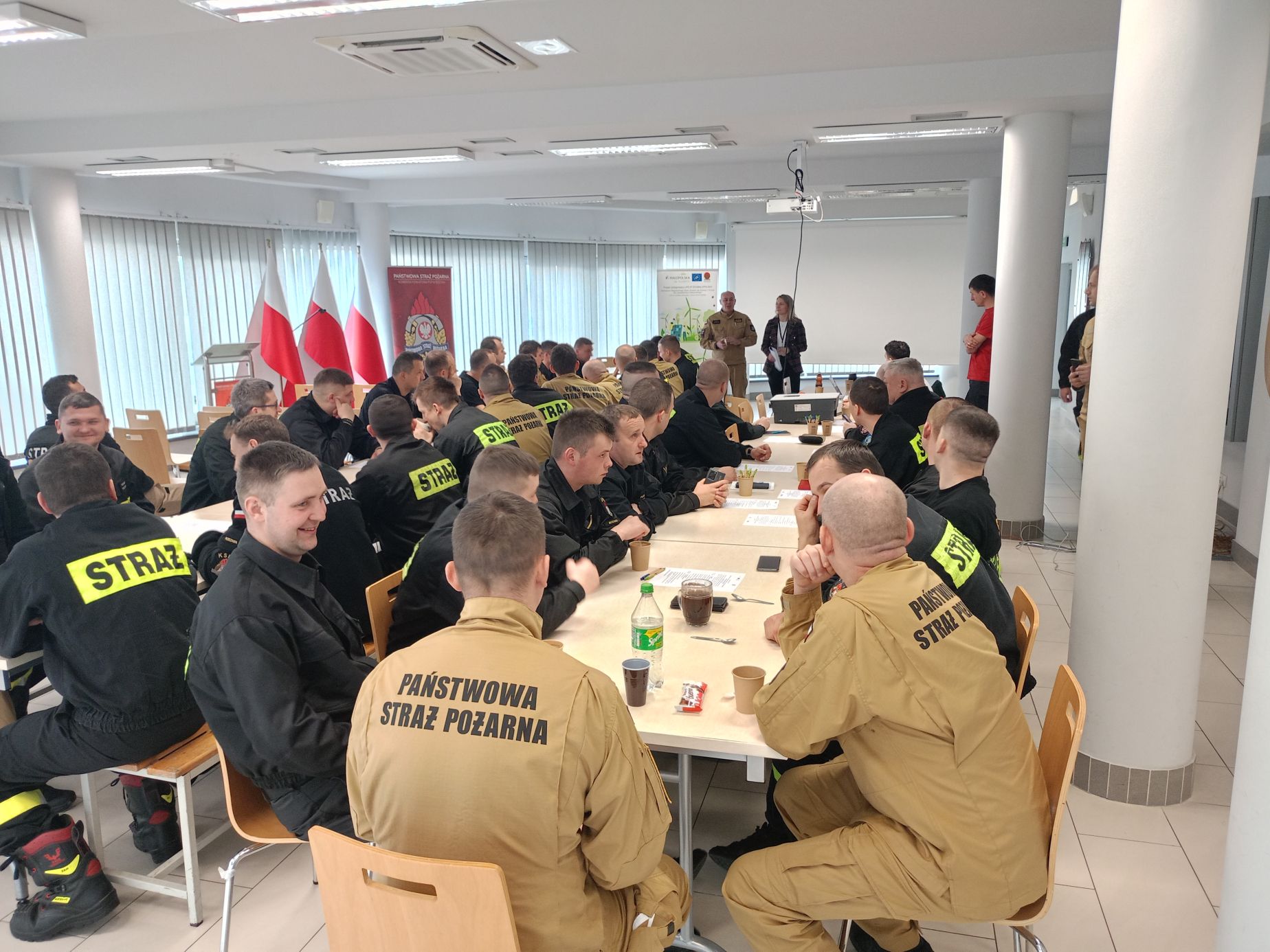 Szkolenie w straży pożarnej