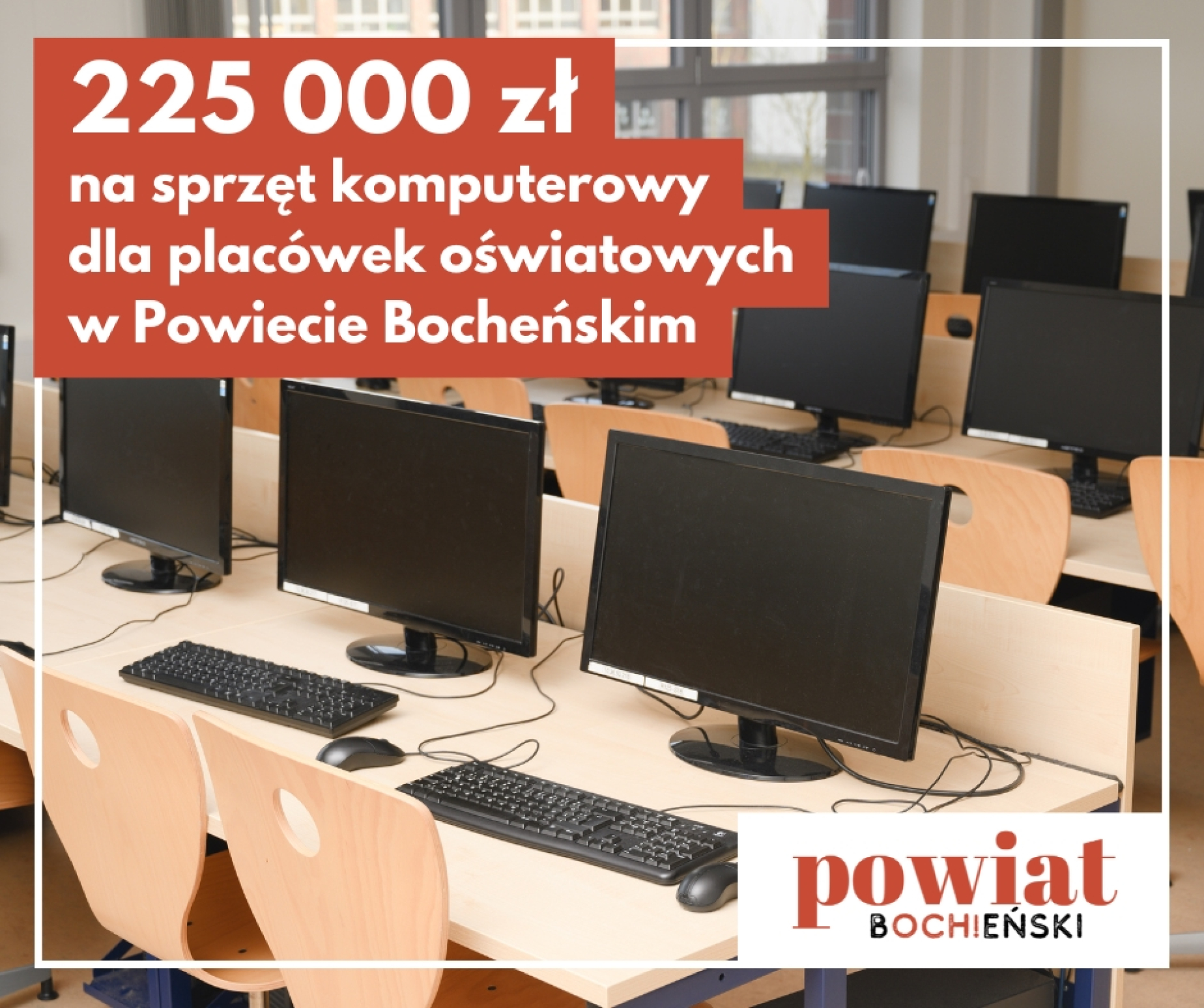 Dofinansowanie dla placówek oświatowych z Powiatu Bocheńskiego w ramach programu „Cyfrowy Uczeń”