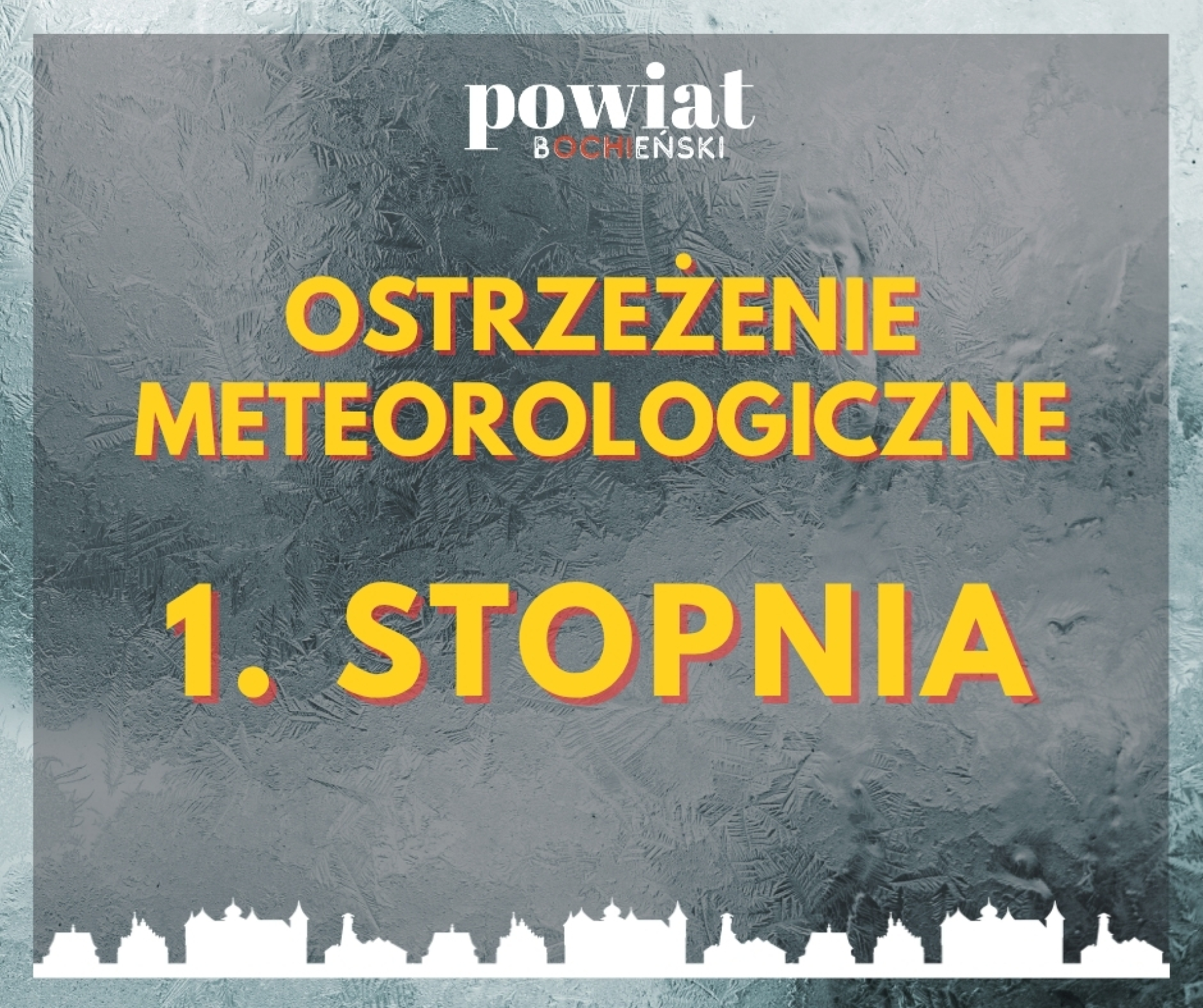 Przymrozki na terenie Powiatu Bocheńskiego