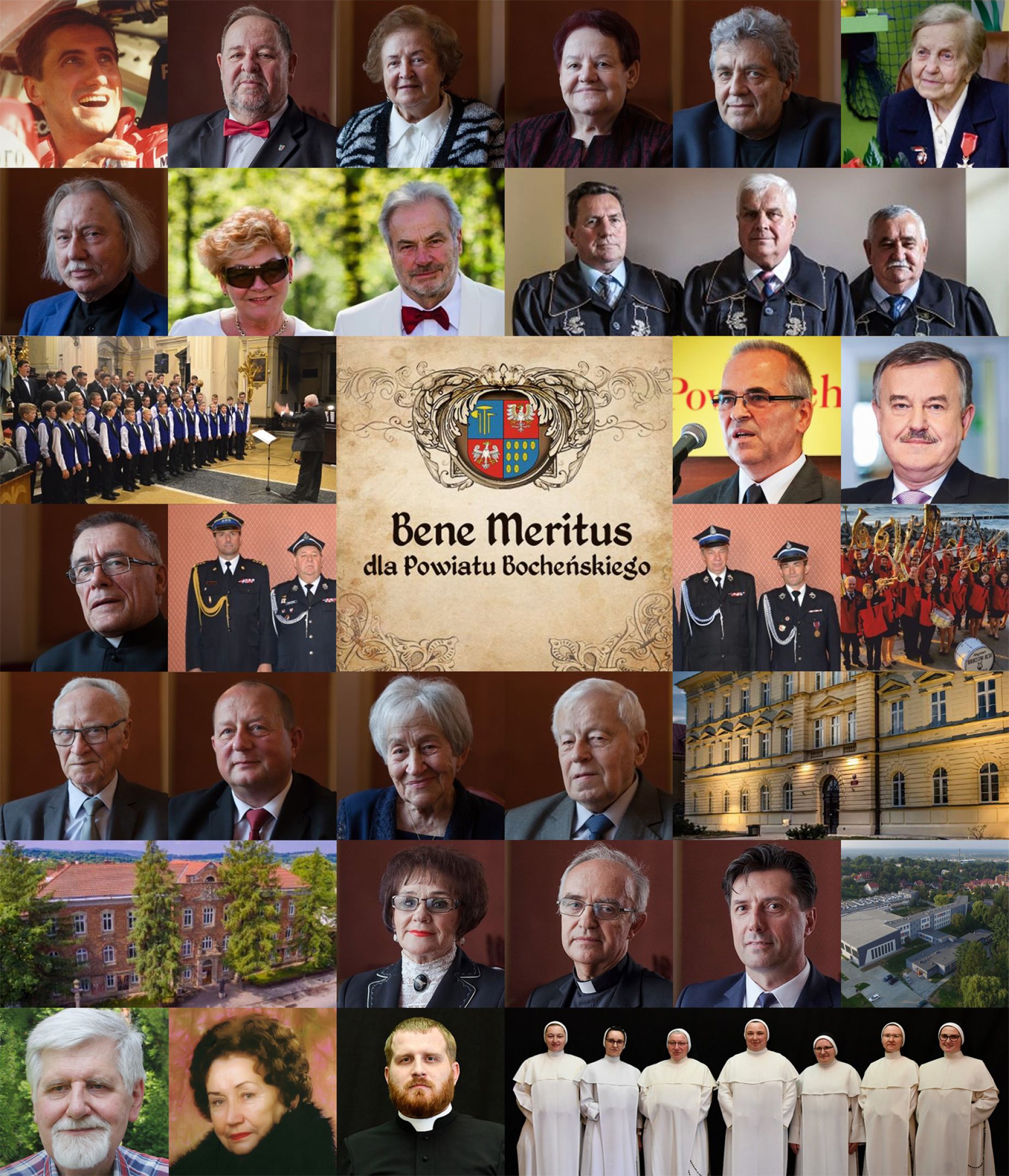Wyróżnieni tytułem Bene Meritus dla Powiatu Bocheńskiego 