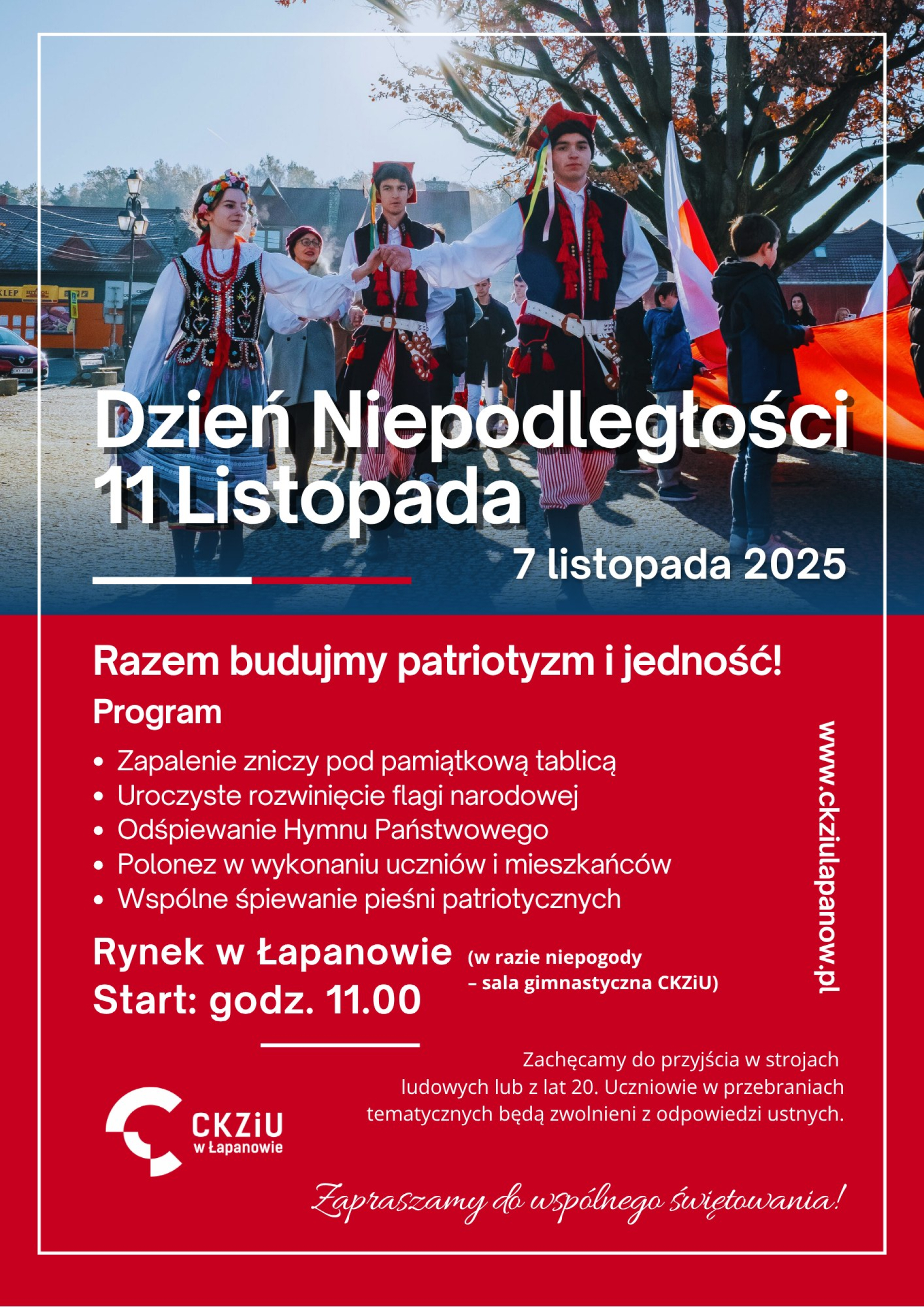 Razem budujmy patriotyzm i jedność!