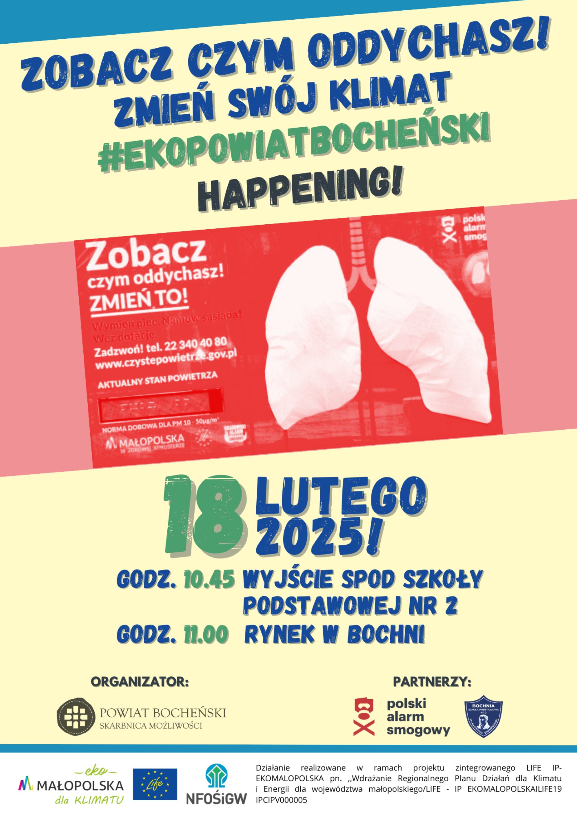 Zobacz czym oddychasz - happening 
