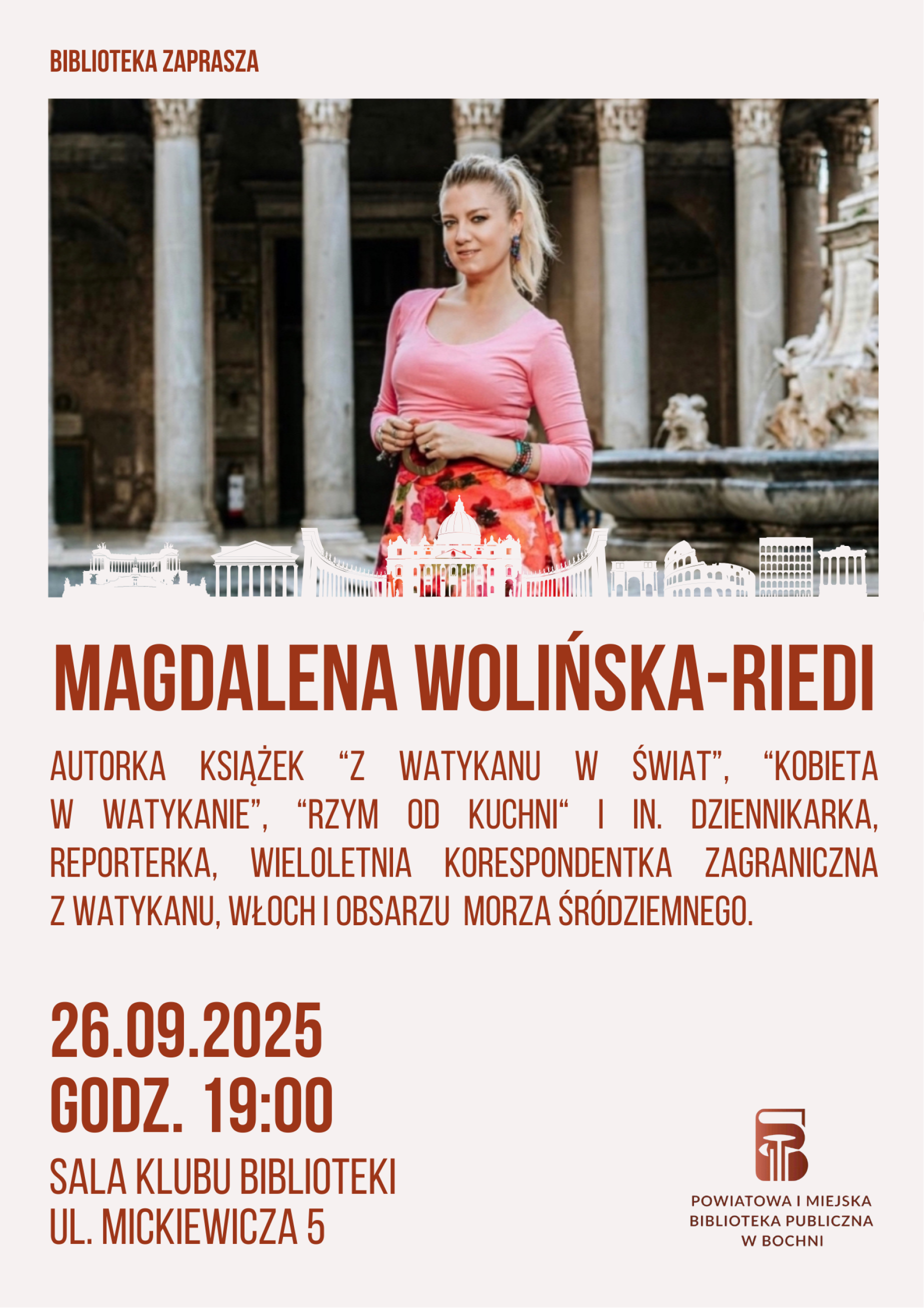 Spotkanie z Magdaleną Wolińską – Riedi