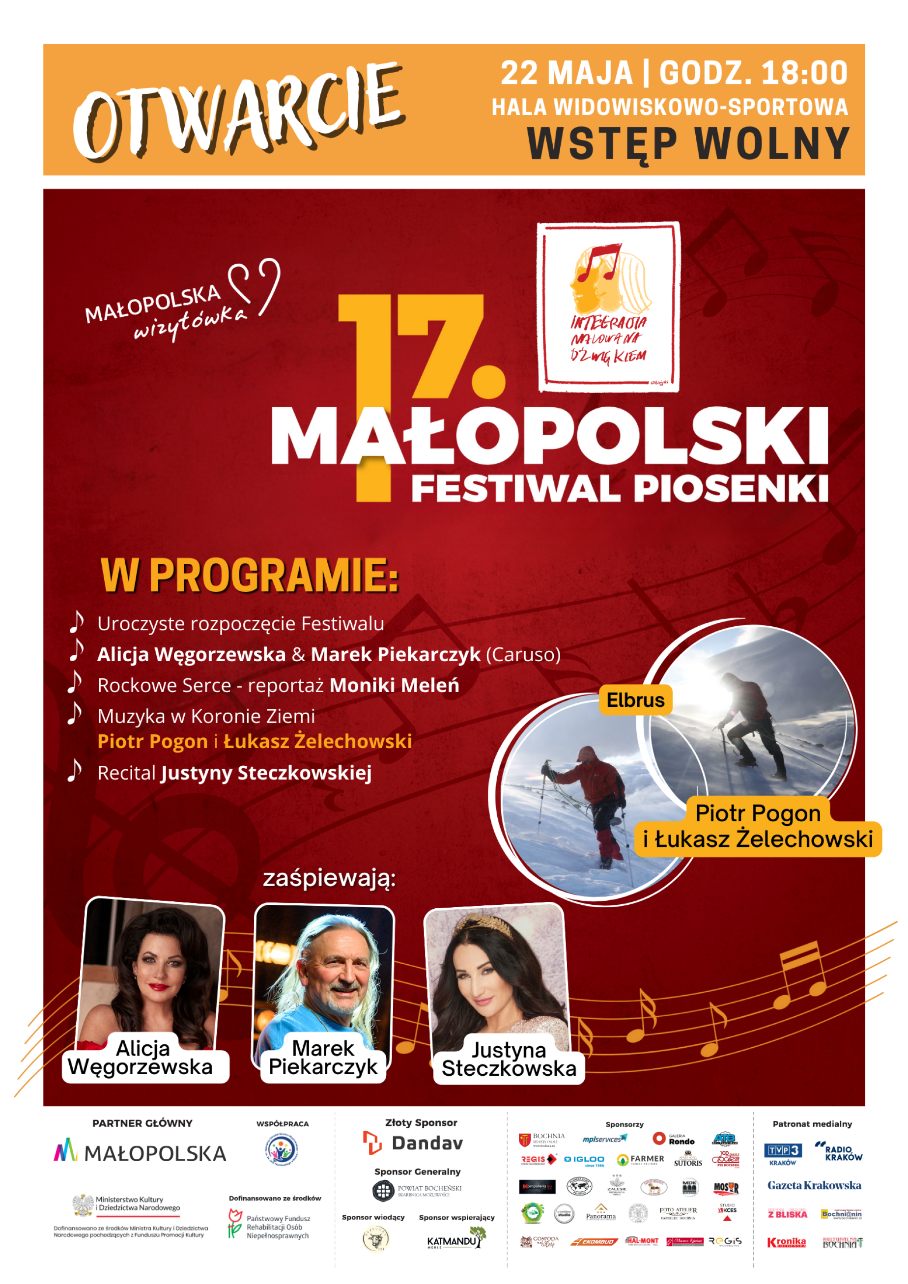 Zaproszenie na środową inaugurację festiwalu