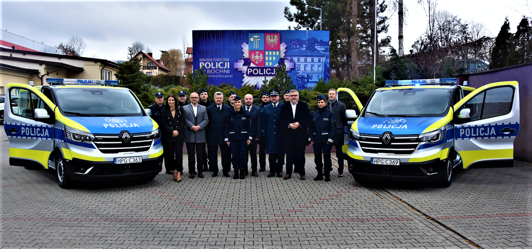 Nowe radiowozy w Komendzie Powiatowej Policji w Bochni