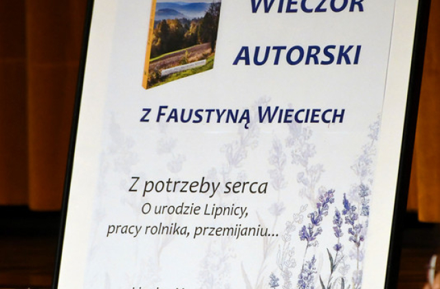 Wieczór autorski - Faustyna Wieciech
