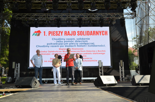 Sukces 1. Pieszego Rajdu Solidarnych!