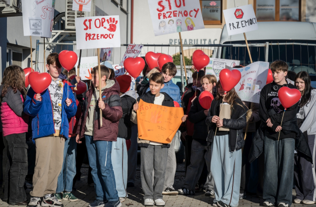 Kampania „Dzieciństwo bez Przemocy” w bocheńskim szpitalu.