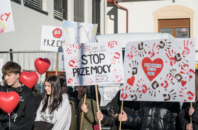 Kampania „Dzieciństwo bez Przemocy” w bocheńskim szpitalu.