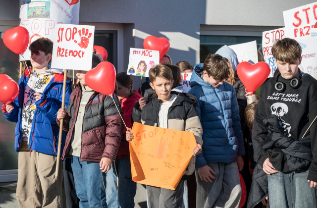 Kampania „Dzieciństwo bez Przemocy” w bocheńskim szpitalu.