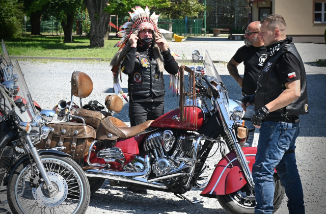 II Motocyklowy Dzień Dziecka nad Rabą