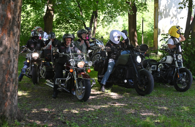 II Motocyklowy Dzień Dziecka nad Rabą