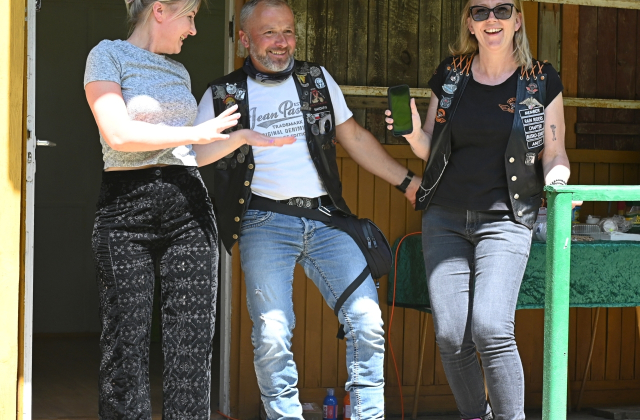II Motocyklowy Dzień Dziecka nad Rabą
