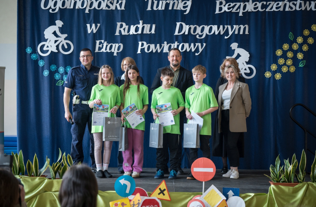 Powiatowy finał Ogólnopolskiego Turnieju Bezpieczeństwa w Ruchu Drogowym