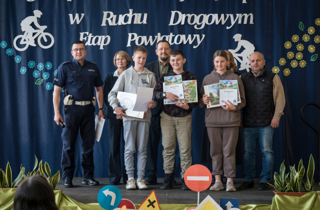 Powiatowy finał Ogólnopolskiego Turnieju Bezpieczeństwa w Ruchu Drogowym