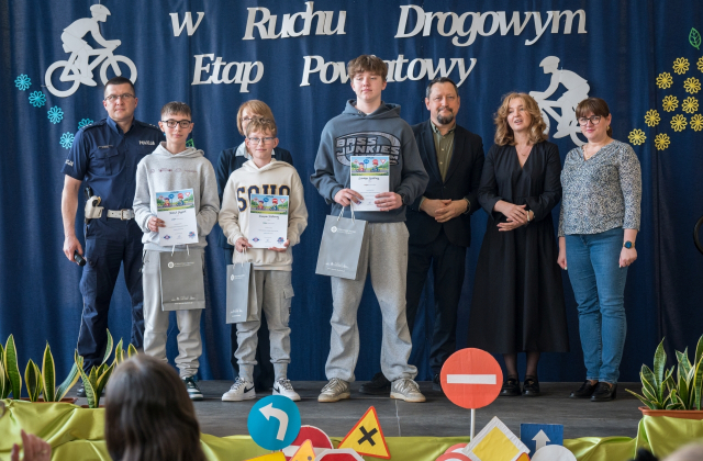 Powiatowy finał Ogólnopolskiego Turnieju Bezpieczeństwa w Ruchu Drogowym