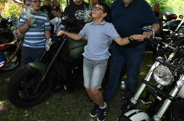 II Motocyklowy Dzień Dziecka nad Rabą