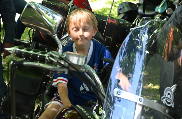 II Motocyklowy Dzień Dziecka nad Rabą