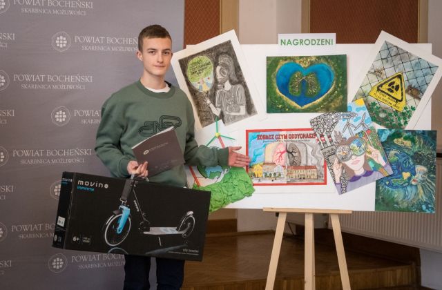  Poznaliśmy laureatów konkursu „Zobacz, czym oddychasz! Zmień swój klimat w #ekoPowiat Bocheński” 