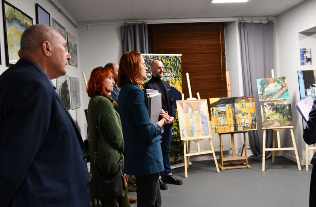 Finisaż wystawy prac powstałych podczas pleneru malarskiego