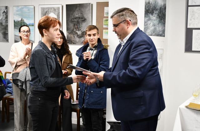 Finisaż wystawy prac powstałych podczas pleneru malarskiego