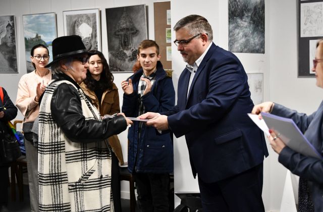 Finisaż wystawy prac powstałych podczas pleneru malarskiego