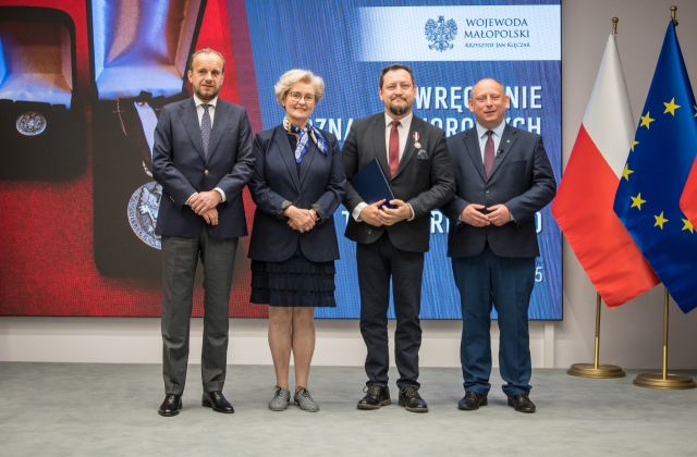 Adam Korta i Ryszard Drożdżak uhonorowani za wkład w rozwój samorządu terytorialnego