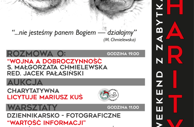 Spotkanie z Siostrą Małgorzatą Chmielewską i redaktorem Jackiem Pałasińskim