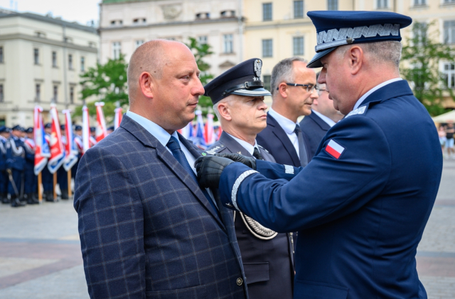 Starosta Bocheński odznaczony Brązowym Medalem za Zasługi dla Policji