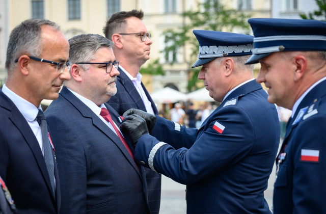 Starosta Bocheński odznaczony Brązowym Medalem za Zasługi dla Policji
