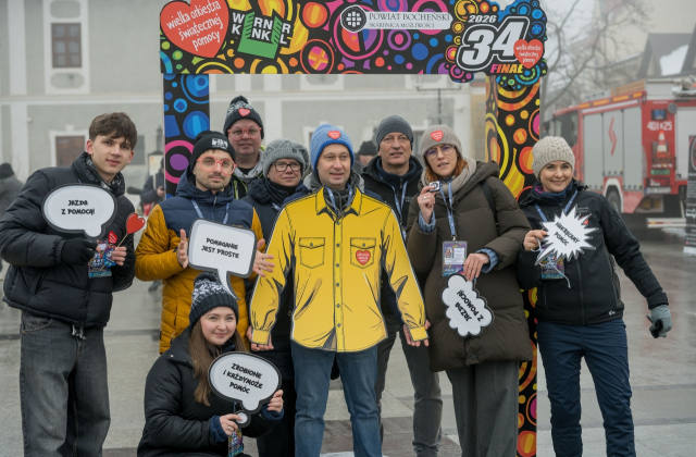 Bocheńszczyzna zagrała z WOŚP – mimo chłodu, z gorącym sercem. Zebrano ponad 142 tysiące złotych!