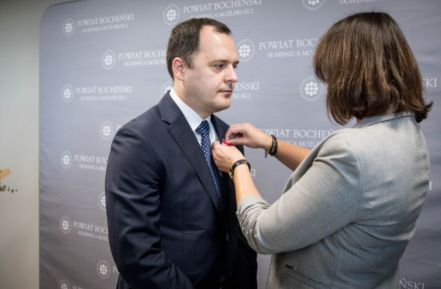 Otwarcie ZOL w Bochni i medale od Prezydenta