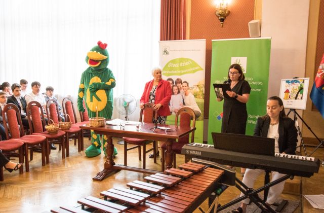 Bezpiecznie na wsi mamy, bo o zdrowie dbamy - wręczenie nagród w konkursie